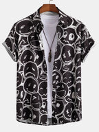 Chemise imprimée smiley en polyester Hugo™