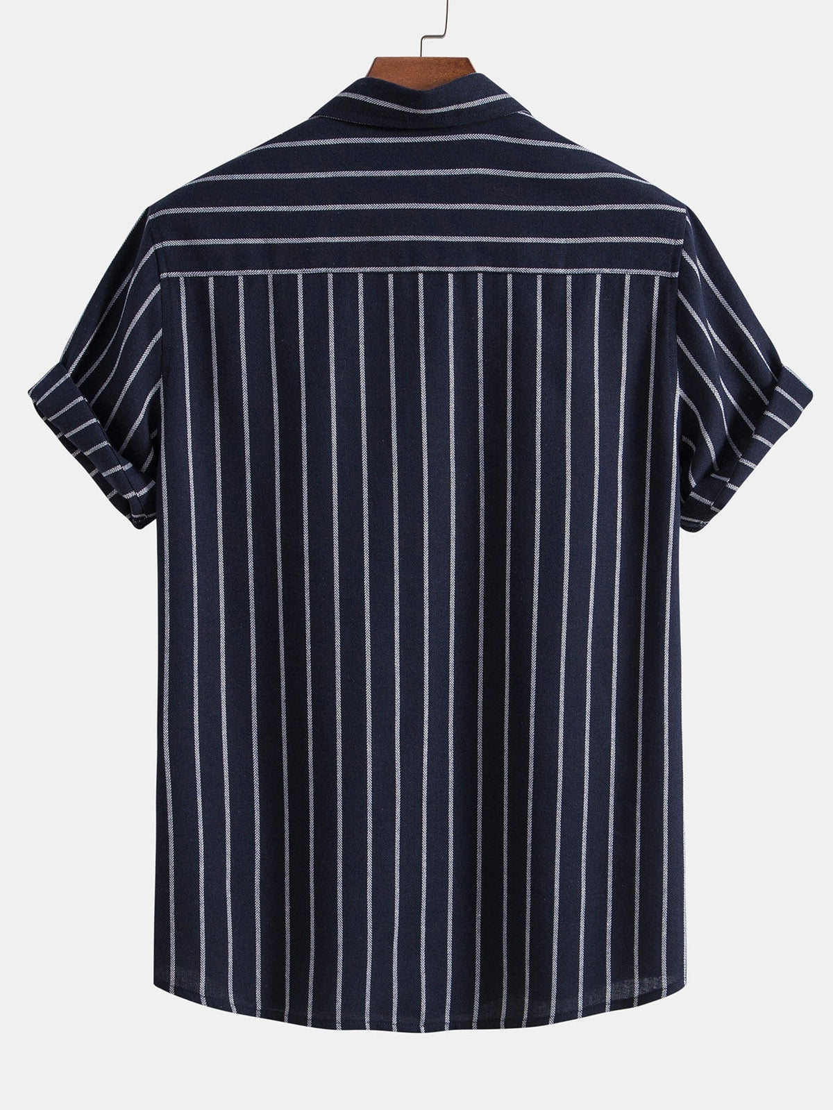 Chemise rayée en mélange coton Hugo™