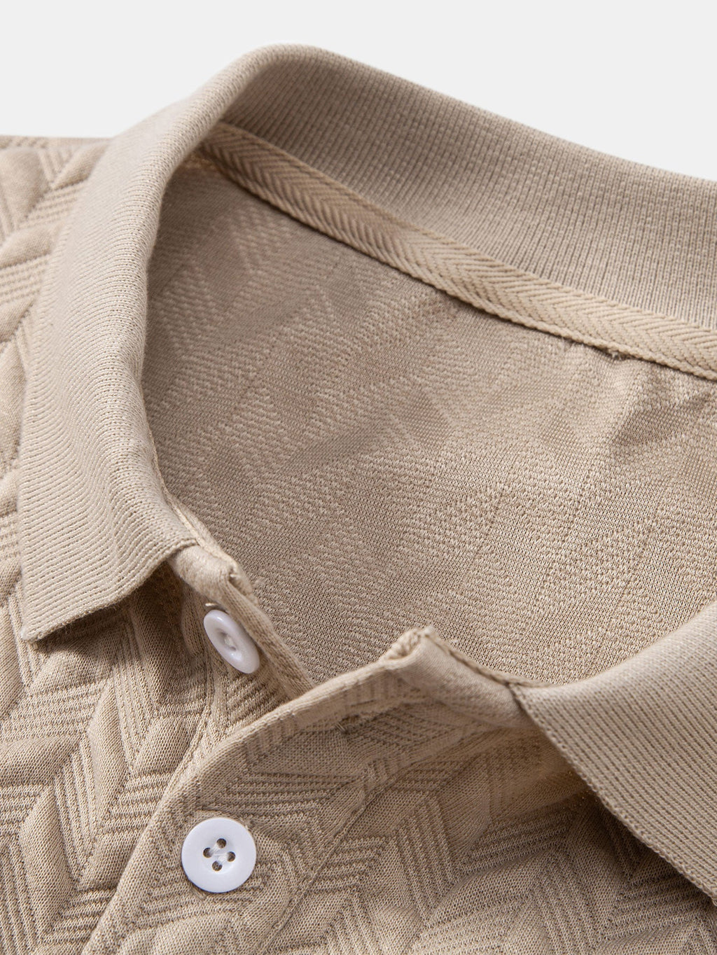 Polo en jacquard chevron Hugo™