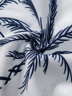 Chemise imprimée en polyester et shorts de bain Alizé™