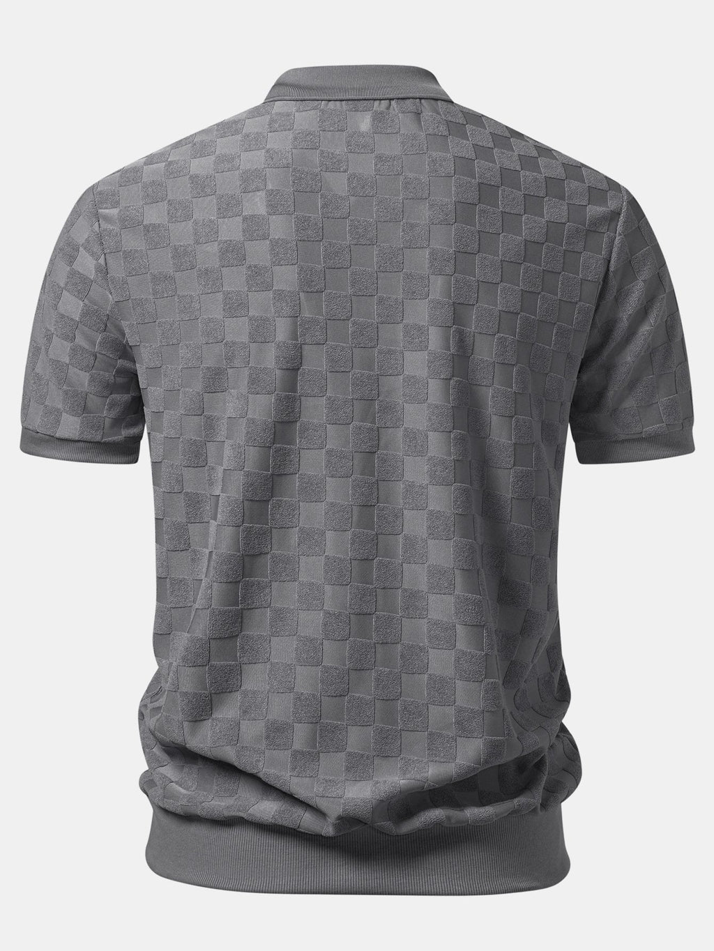 Polo en maille à col en V Damiano™