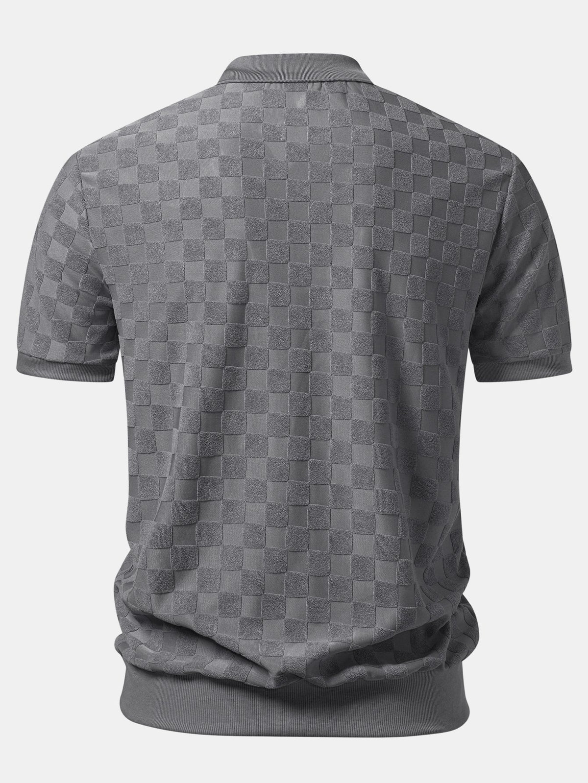 Polo en maille à col en V Damiano™