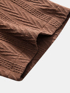 Ensemble chemise cubaine en jacquard texturé et pantalon décontracté Lorenzo™