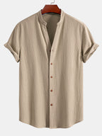 Ensemble chemise et pantalon texturé froissé Lorenzo™