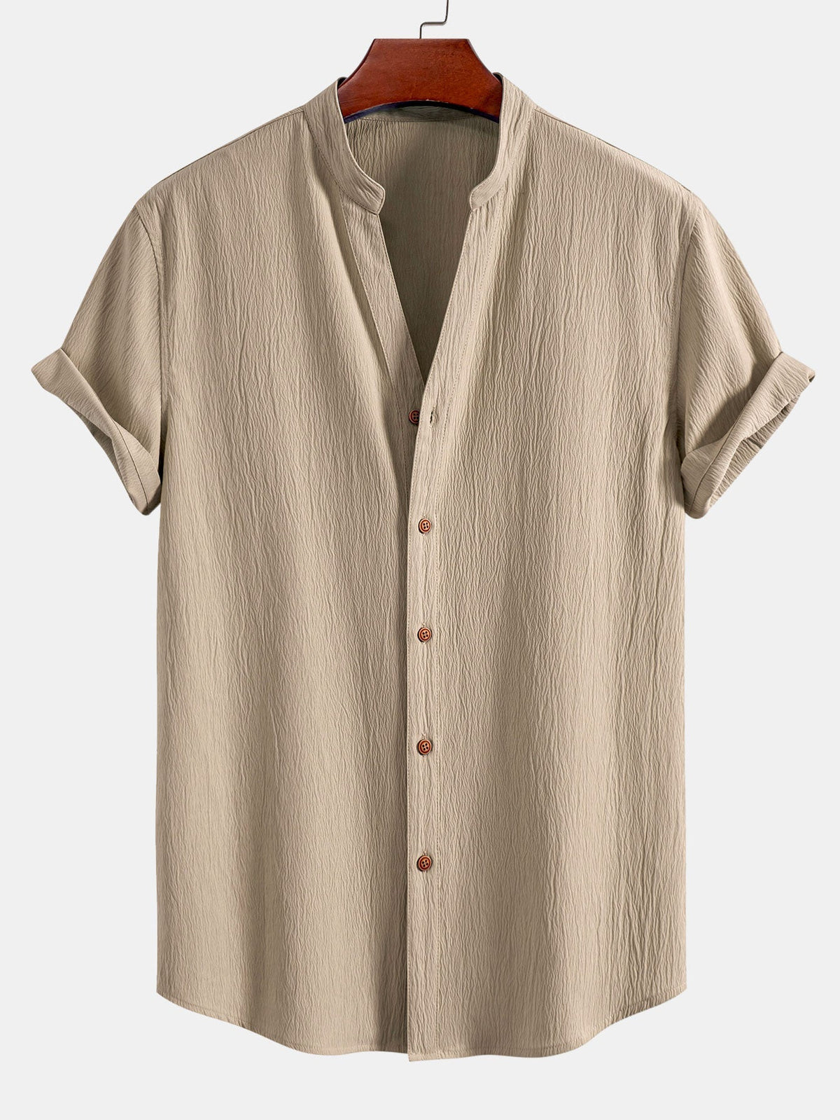Ensemble chemise et pantalon texturé froissé Lorenzo™