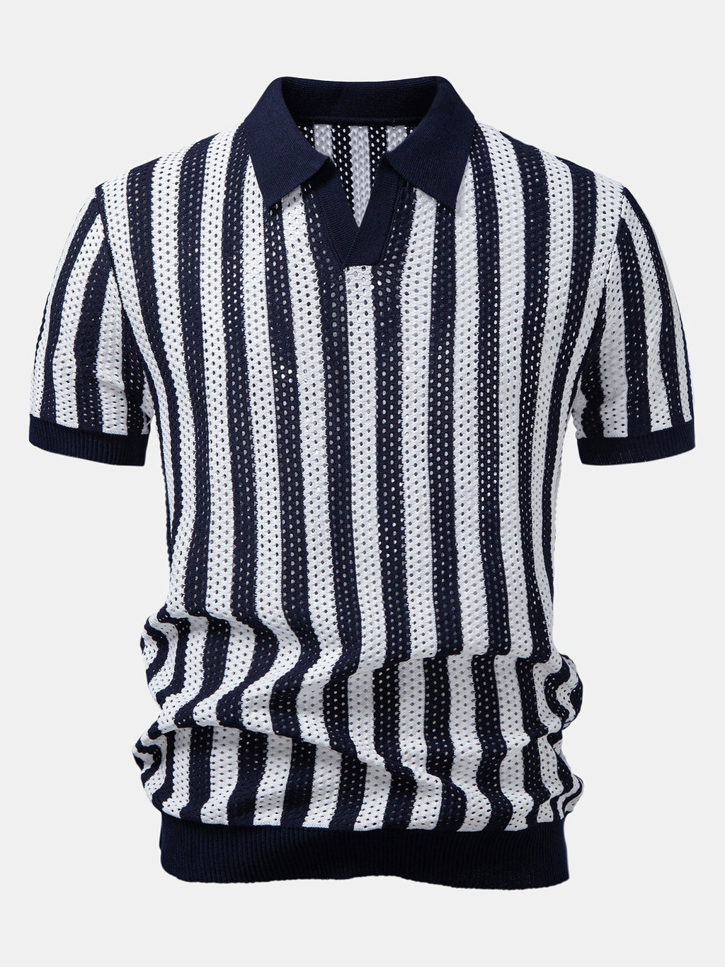 Ensemble polo à col Johnny et pantalon en lin Léonard™
