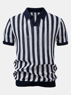 Ensemble polo à col Johnny et pantalon en lin Léonard™