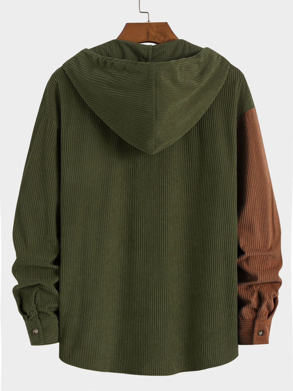 Chemise à capuche en velours côtelé Relax Fit™