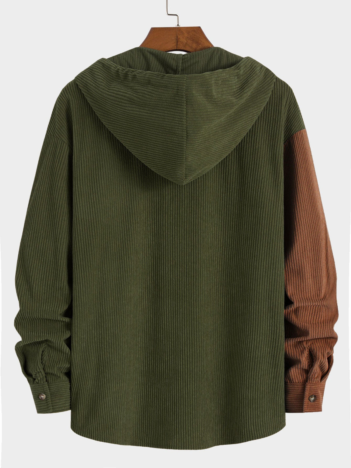 Chemise à capuche en velours côtelé Relax Fit™