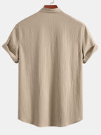 Ensemble chemise et pantalon texturé froissé Lorenzo™