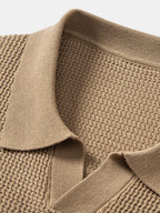 Polo en maille crochetée Johnny™
