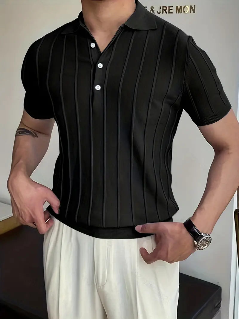 Ravissante : Chemise Rayée d'Élégance Décontractée