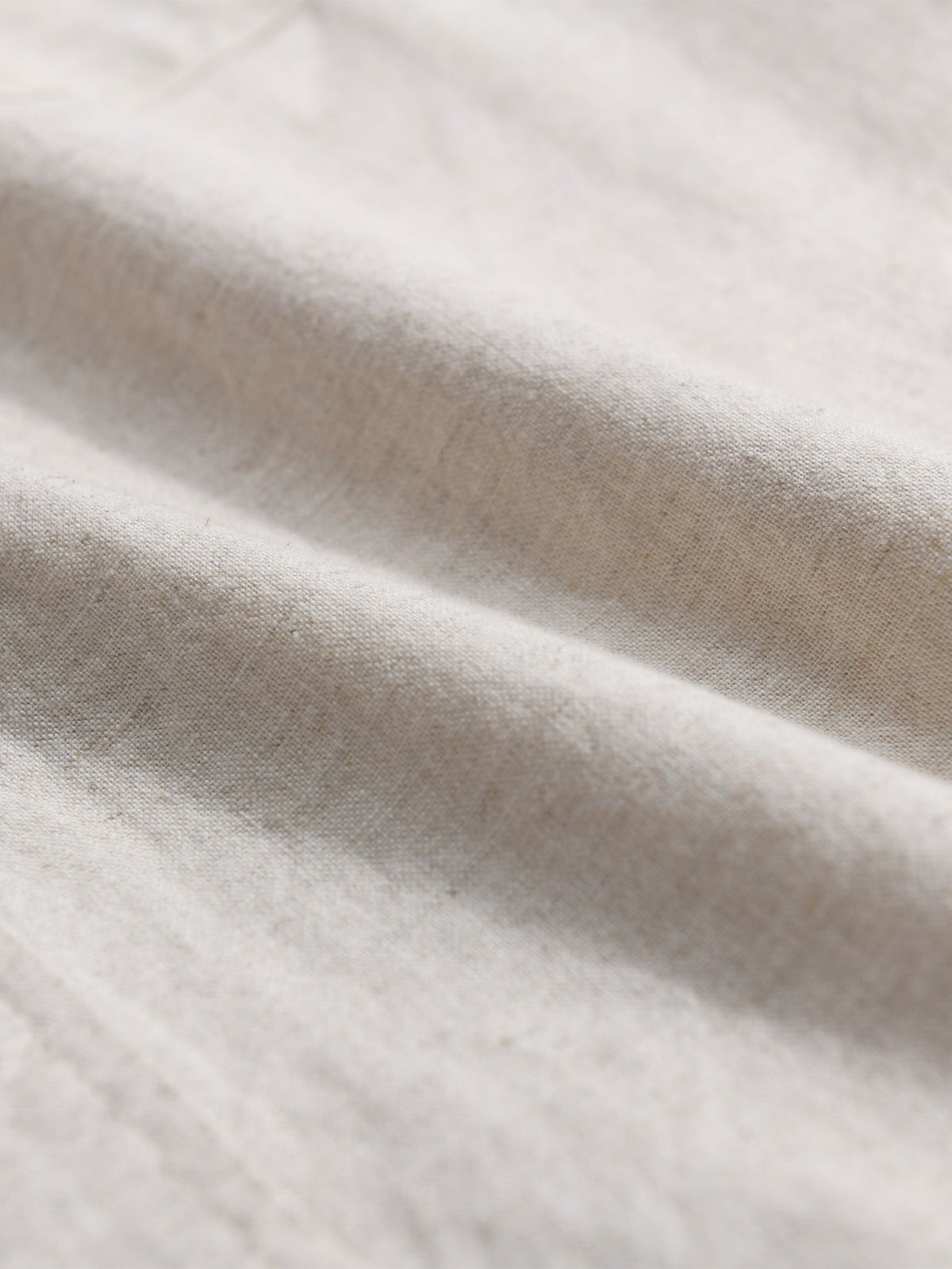 Chemise en lin et coton col montant Hugo™