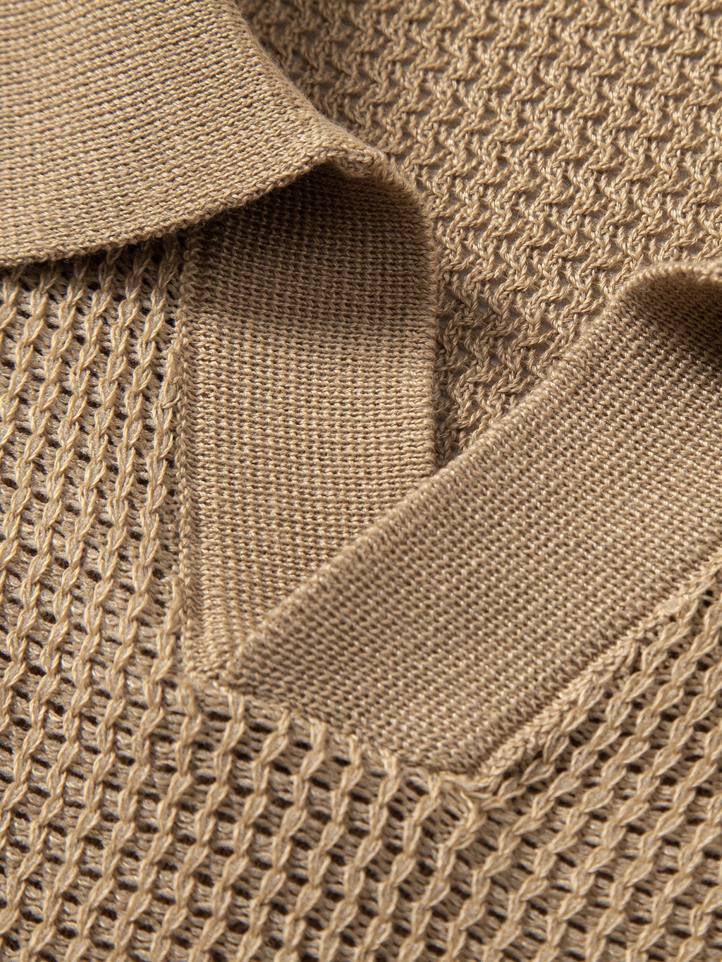 Polo en maille crochetée Johnny™
