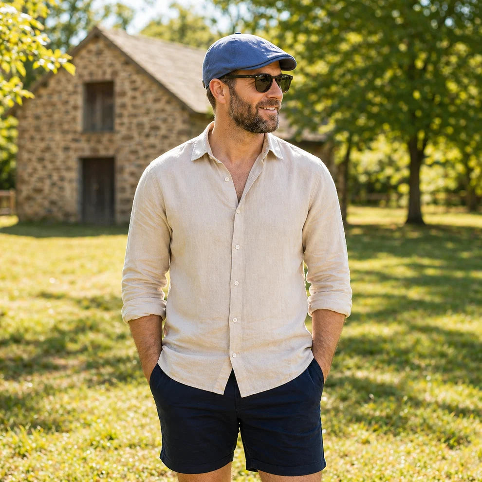 Béret gavroche en Coton Marcello™