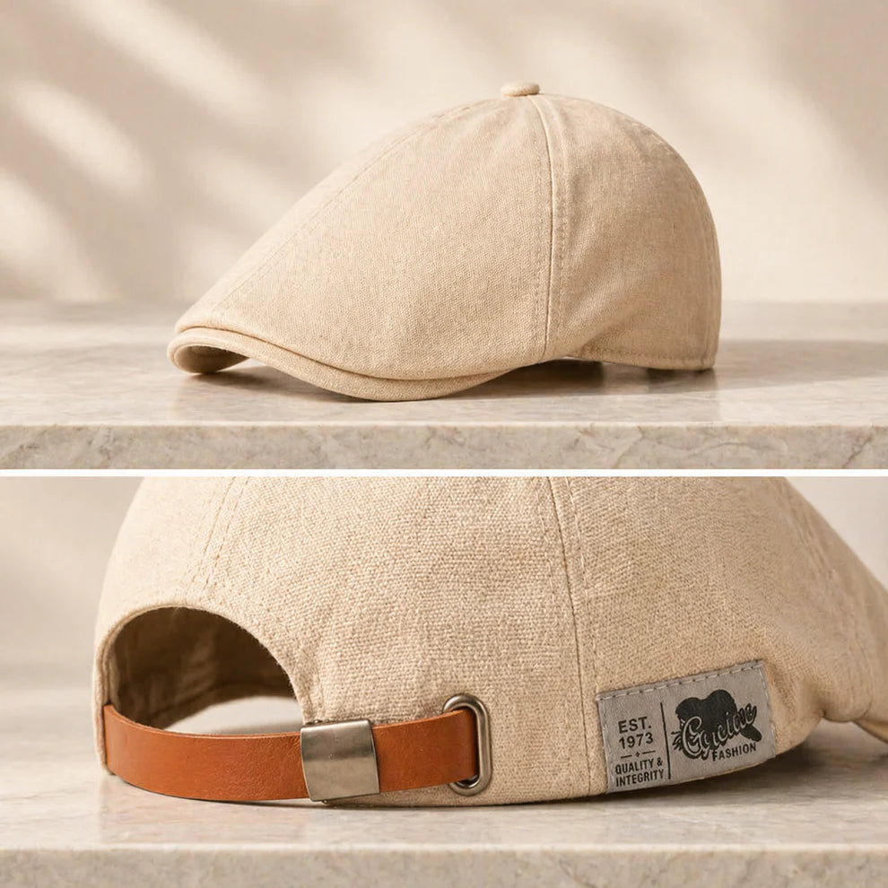 Béret gavroche en Coton Marcello™