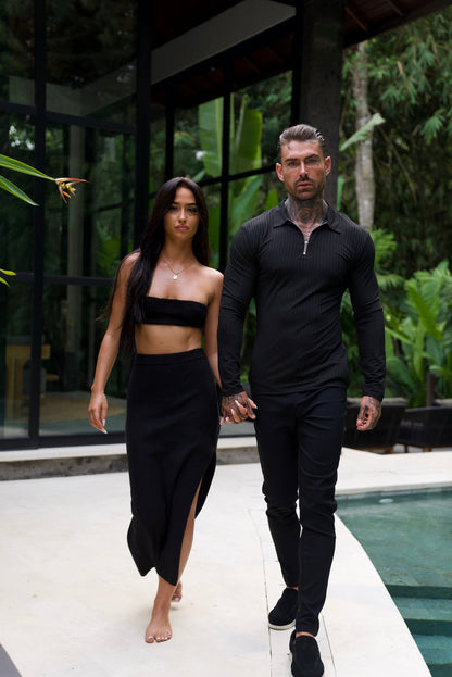 Fascino : Pull en tricot avec fermeture éclair