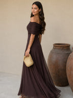 Robe Toledo marron