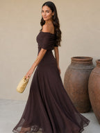 Robe Toledo marron