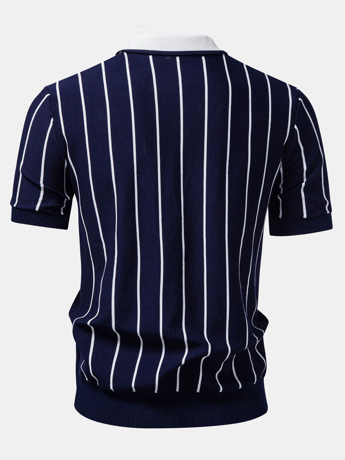 Chemise à rayures en viscose et polyester Marco™