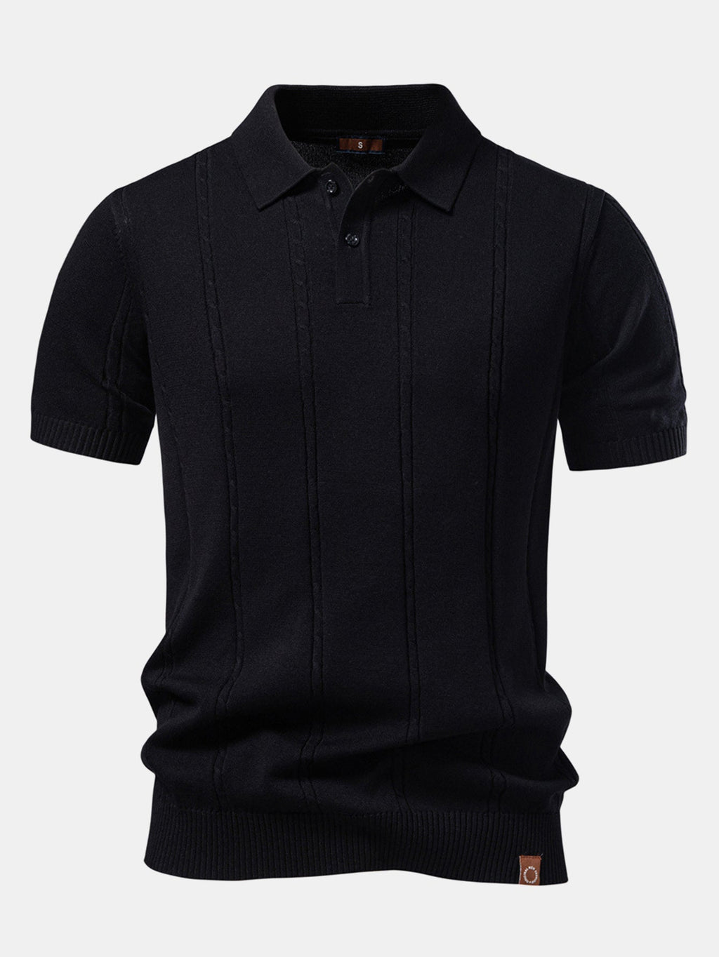 Polo en maille côtelée Hugo™