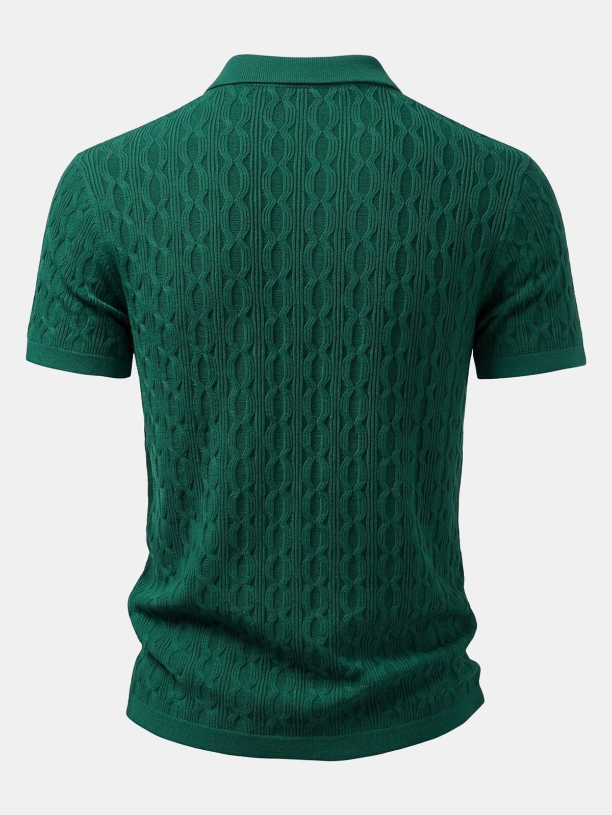 Ensemble chemise en maille jacquard et pantalon fuselé Slim™