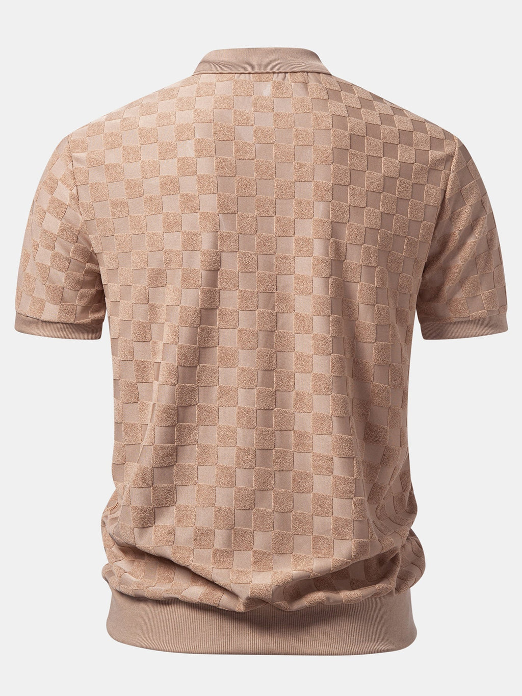 Polo en maille à col en V Damiano™