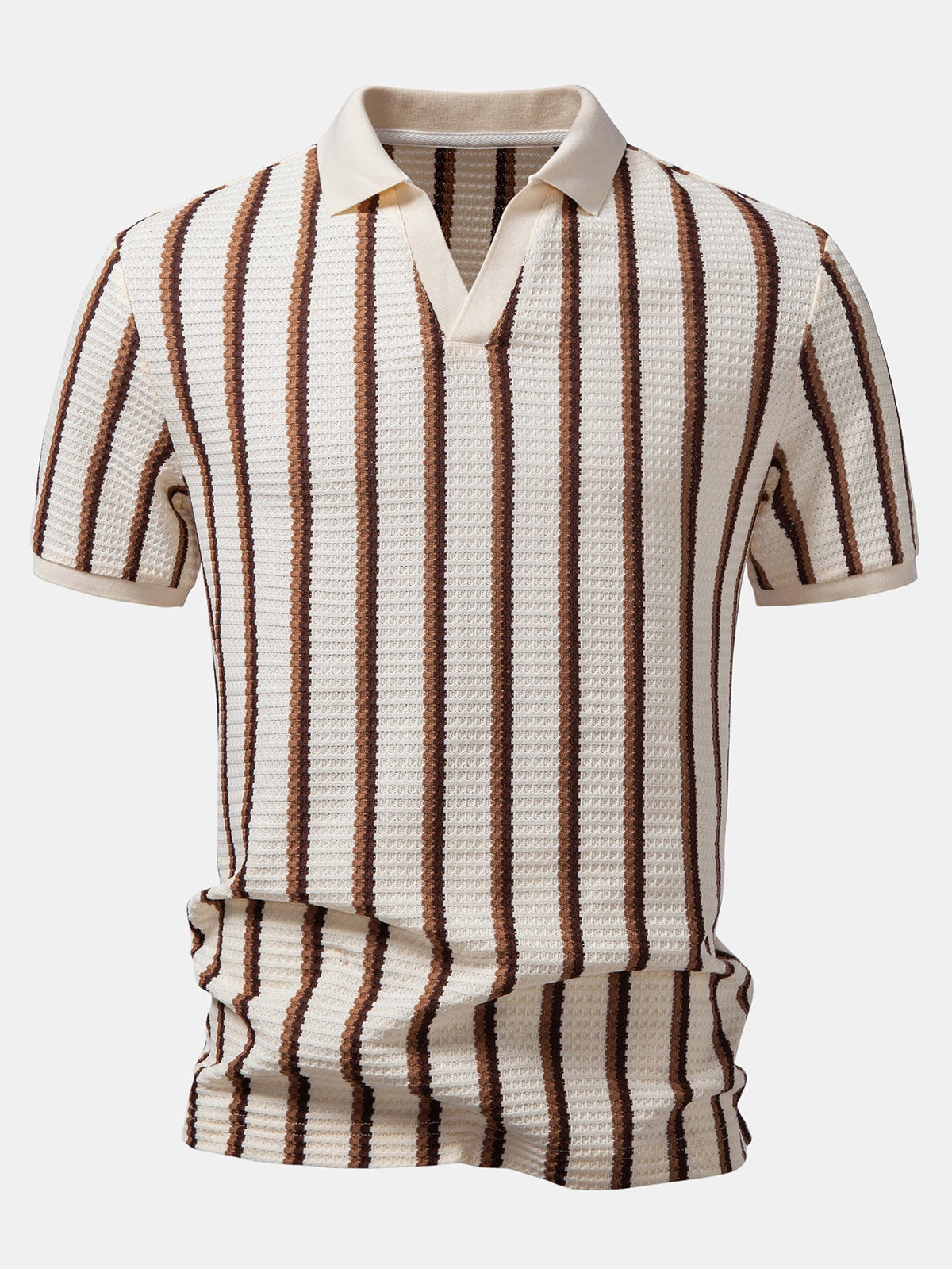 Ensemble polo à col Johnny et pantalon en lin droit™