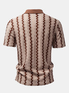 Ensemble chemise jacquard à carreaux et pantalon en lin modèle Été™