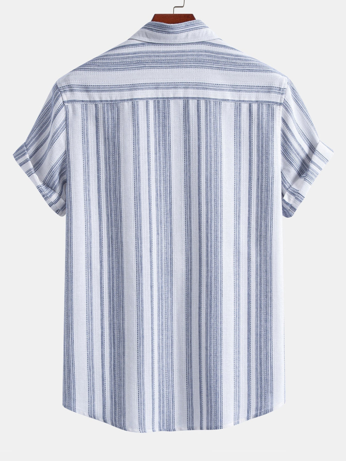 Ensemble chemise à rayures effet lin et pantalon droit en lin Lorenzo™