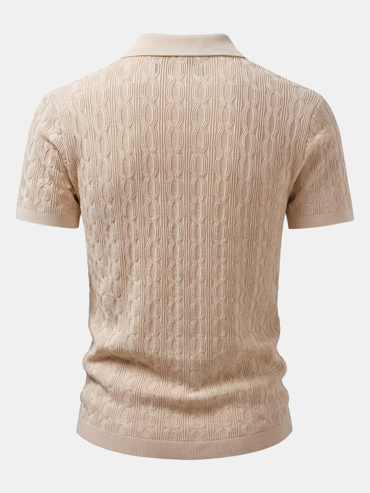 Ensemble chemise en maille jacquard et pantalon fuselé Slim™