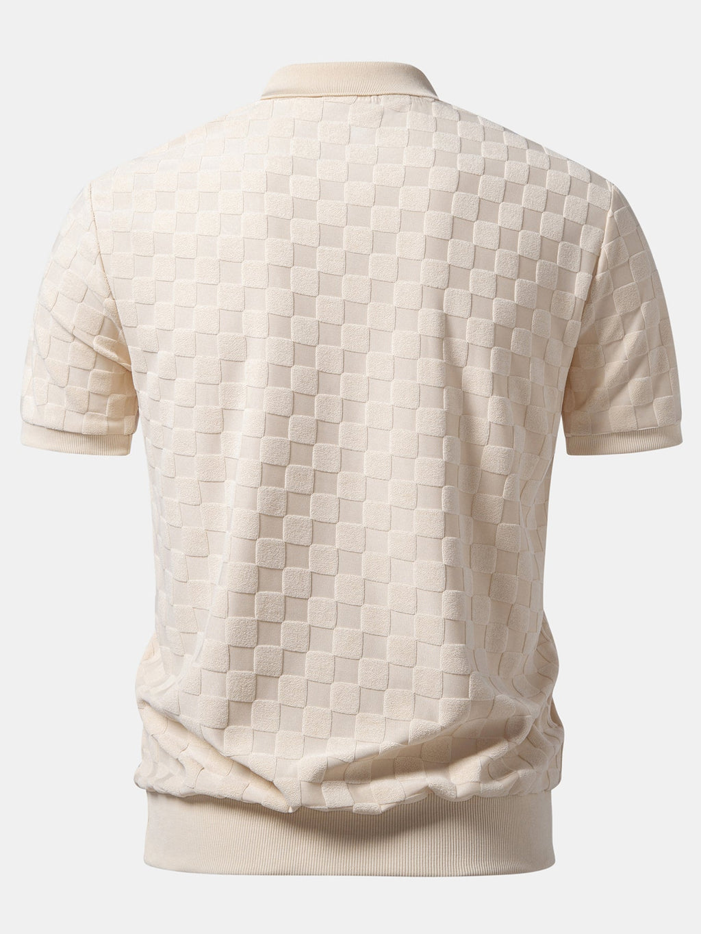 Polo en maille à col en V Damiano™