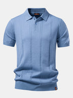 Polo en maille côtelée Hugo™
