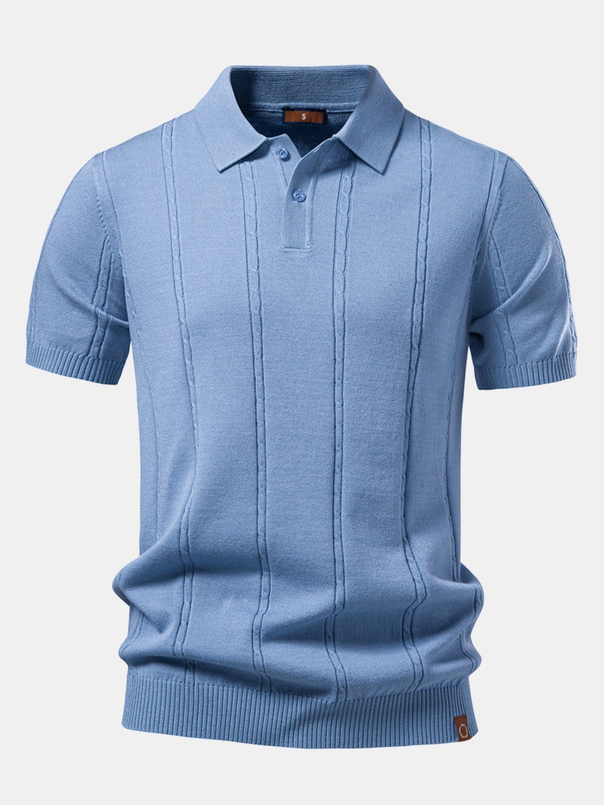 Polo en maille côtelée Hugo™