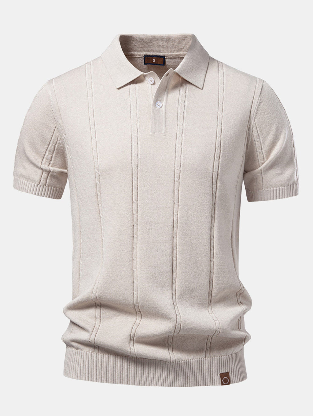 Polo en maille côtelée Hugo™