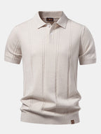 Polo en maille côtelée Hugo™