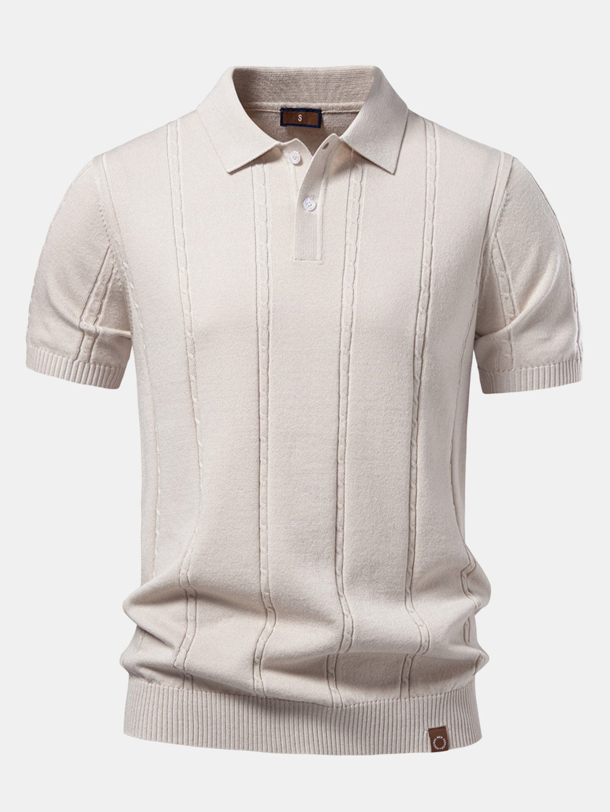 Polo en maille côtelée Hugo™