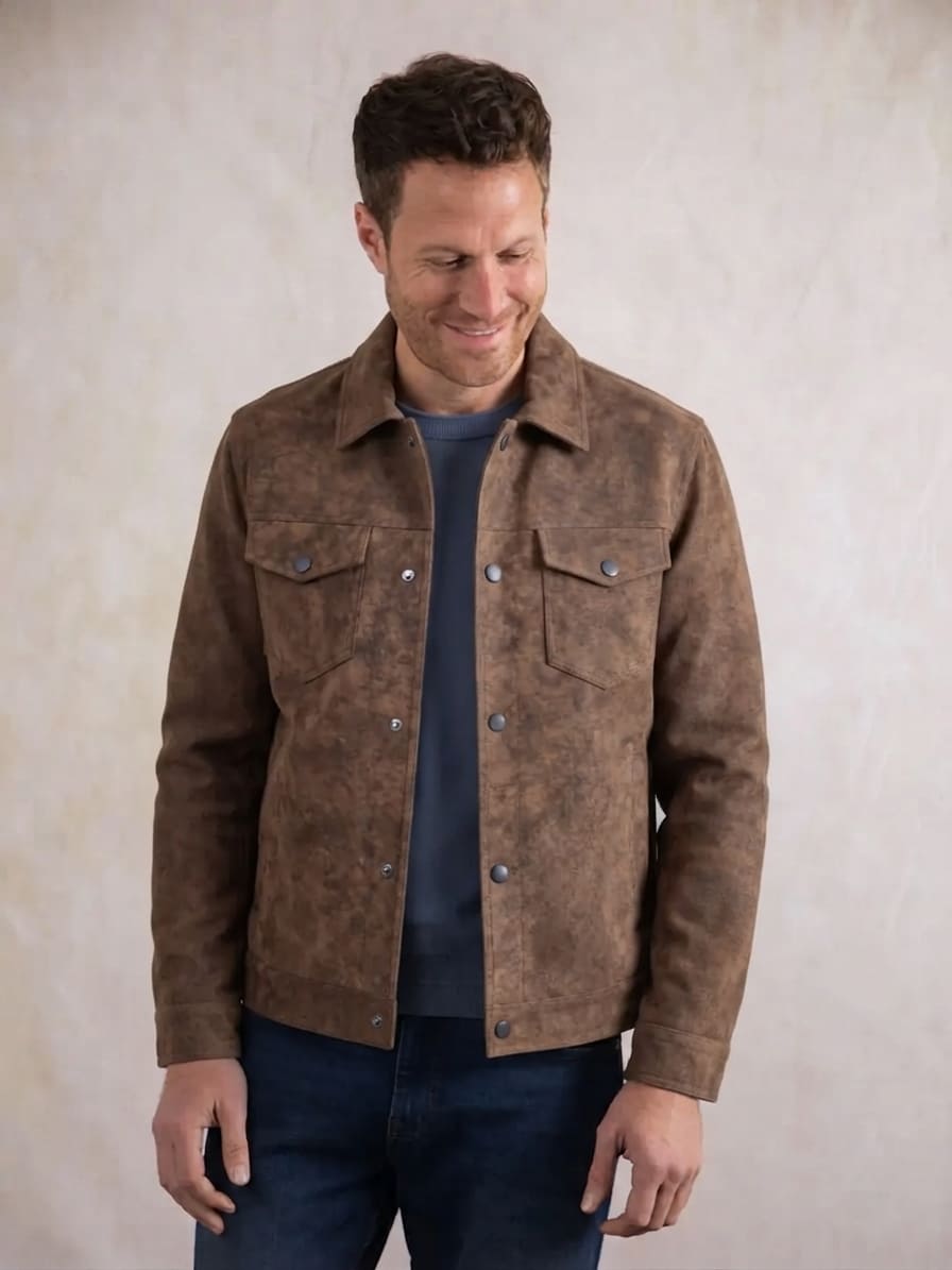 Veste en cuir PU Federico™