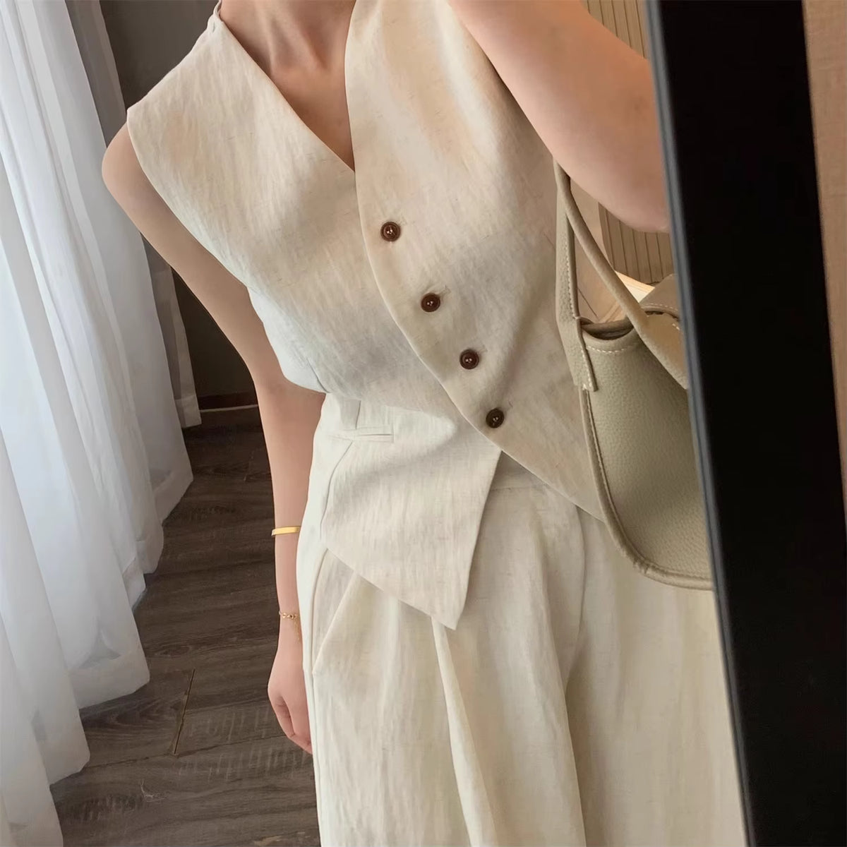 Ensemble Deux Pièces en Tencel Élise™