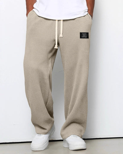 Pantalon décontracté pour hommes avec taille ajustable
