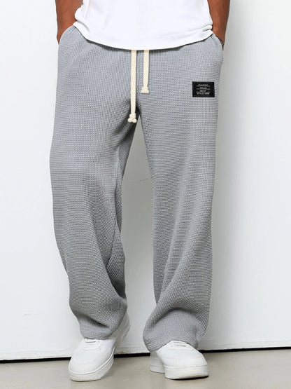 Pantalon décontracté pour hommes avec taille ajustable
