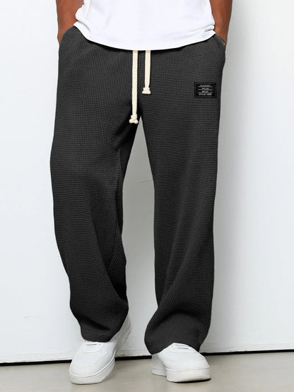 Pantalon décontracté pour hommes avec taille ajustable