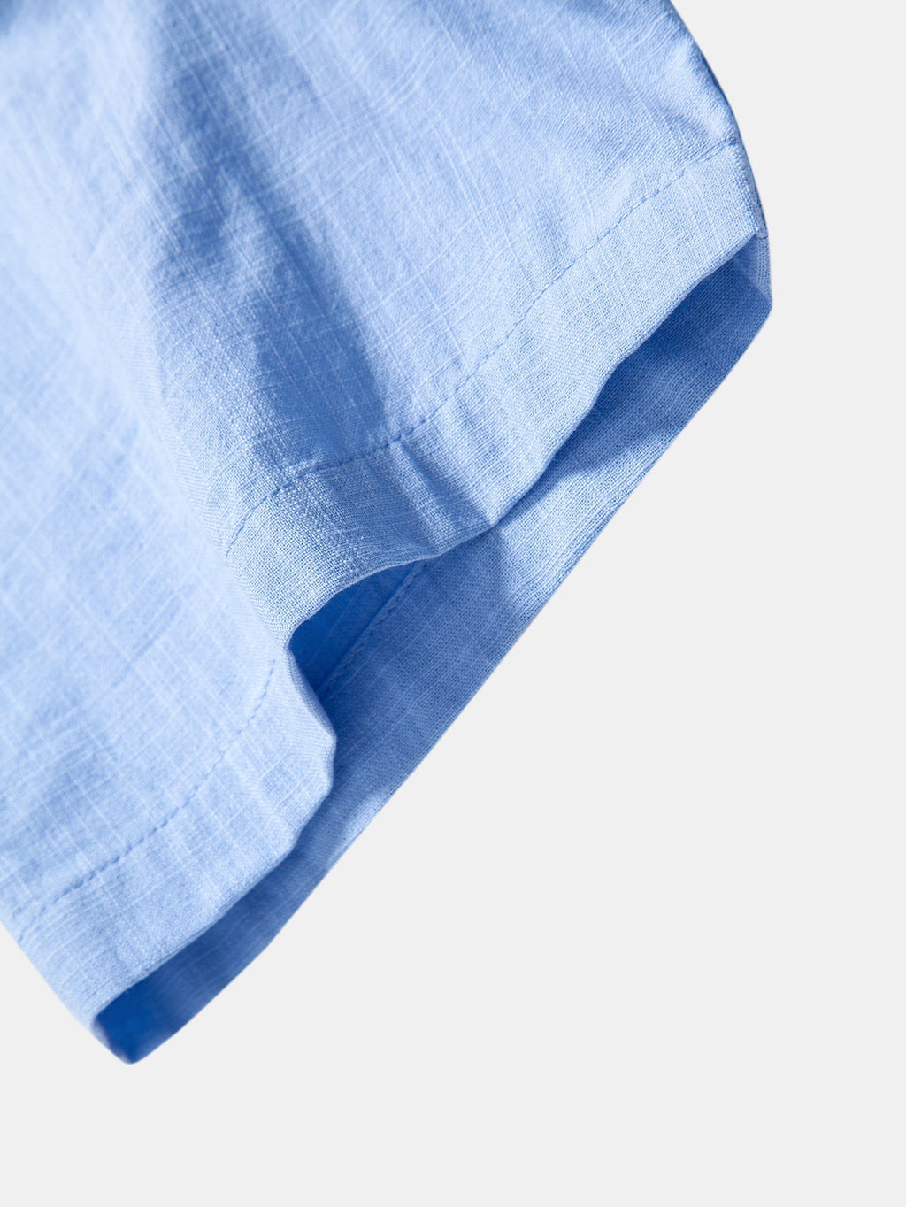Chemise à col montant en coton léger Hugo™