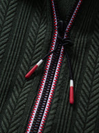 Polo texturé à fermeture éclair Hugo™
