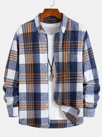 Chemise à carreaux en flanelle Hugo™