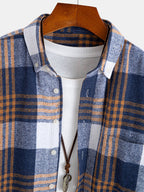Chemise à carreaux en flanelle Hugo™