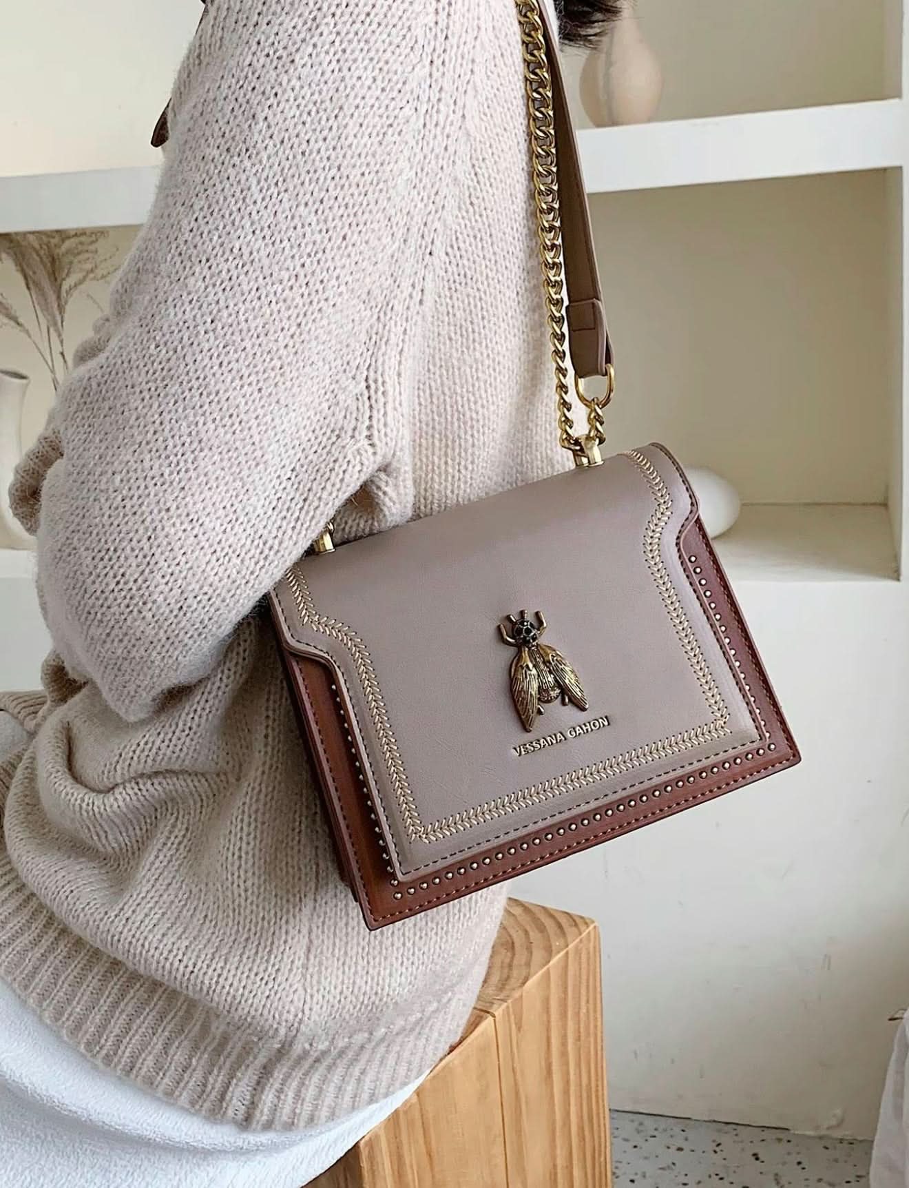 Éloria Paris - Sac à main en chaîne de luxe