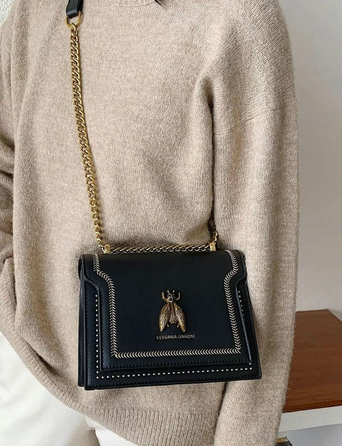 Éloria Paris - Sac à main en chaîne de luxe