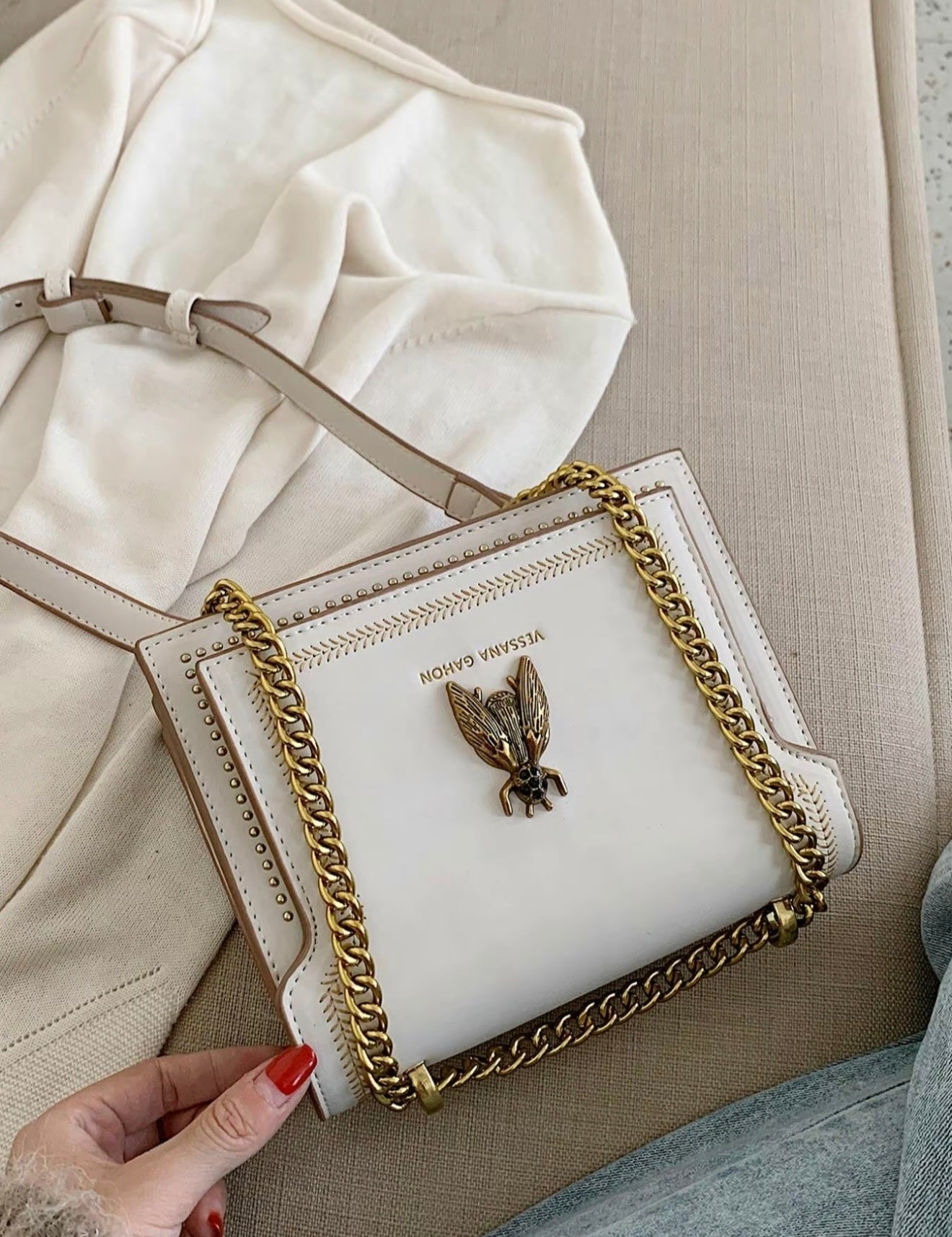 Éloria Paris - Sac à main en chaîne de luxe