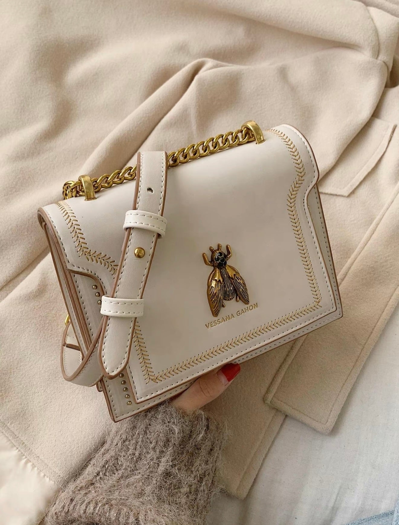 Éloria Paris - Sac à main en chaîne de luxe